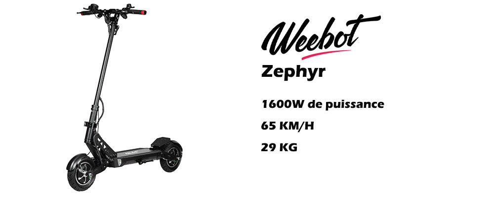 trottinette électrique weebot zephyr