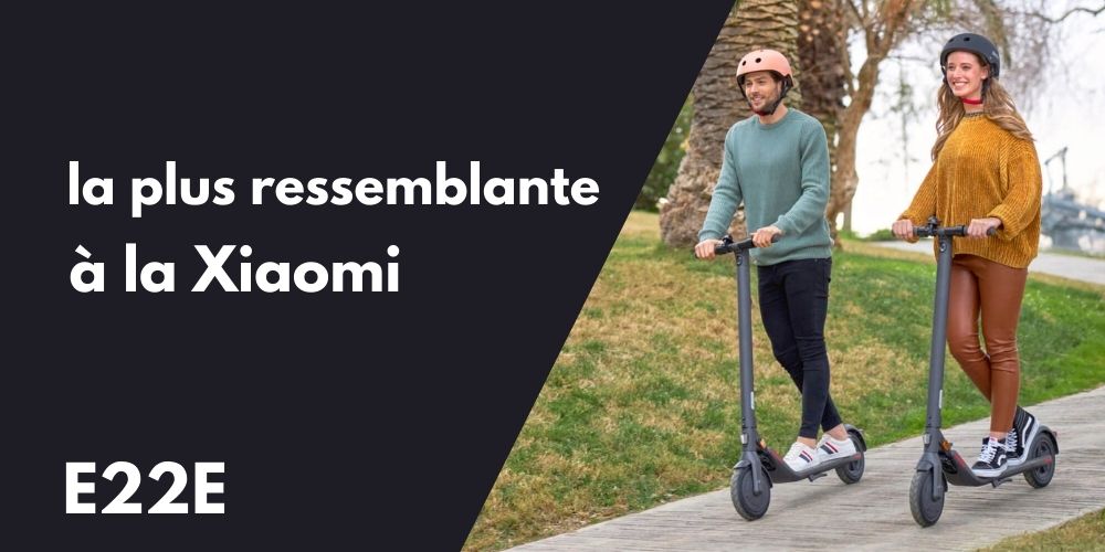 trottinette électrique ninebot e22e segway