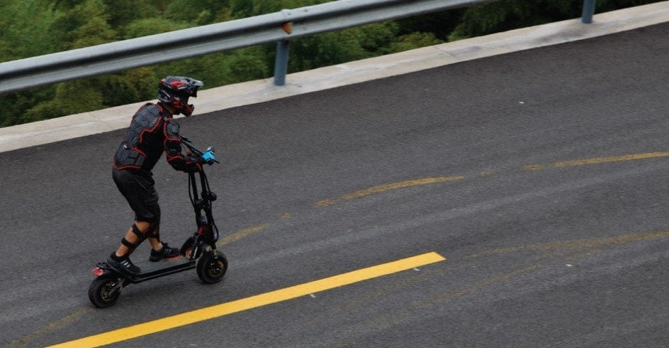 Règle en trottinette électrique