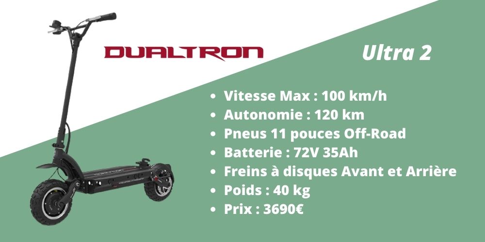 Trottinette électrique DUALTRON ULTRA 2 