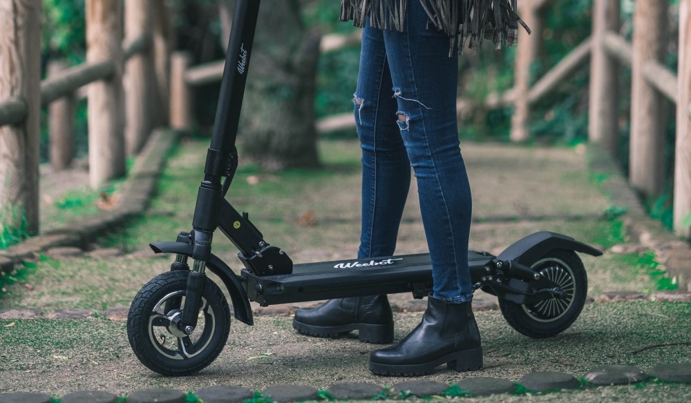 trottinette électrique weebot anoki détails zoom