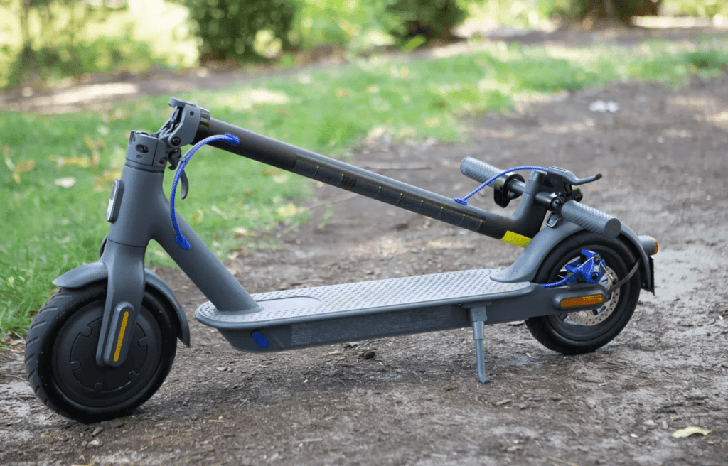 trottinette electrique xiaomi mi 3 noir plié