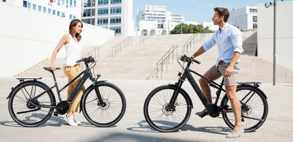 vélo à assistance électrique peugeot ville homme femme