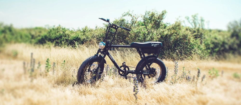 vélo électrique garrett miller noir campagne fatbike grosse roue