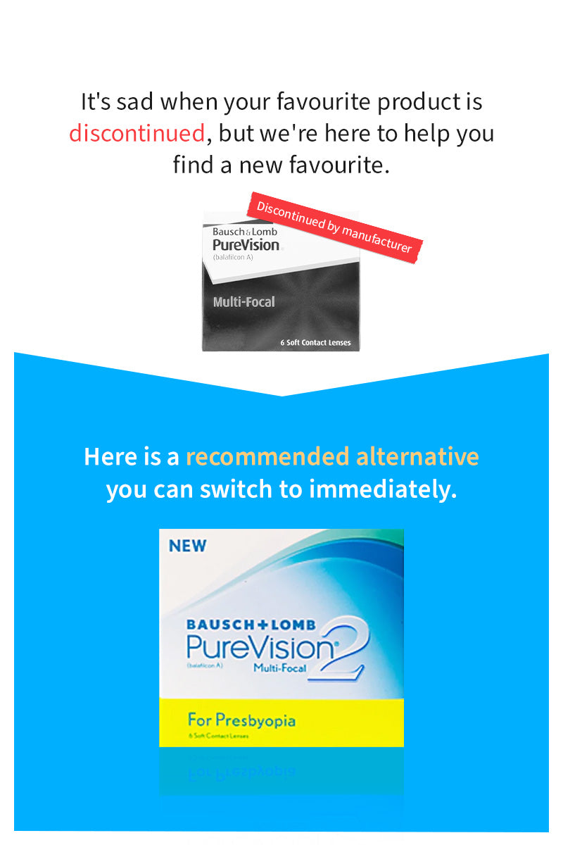 PureVision Multifocal Alternative