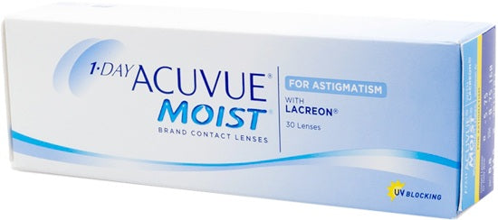 Acuvue 1Day Moist for Astigmatism Contacts l Buy Online