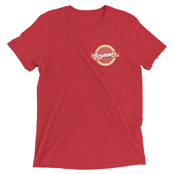 Norman Oklahoma Retro Circle T-Shirt | Citizen Threads Apparel Co.