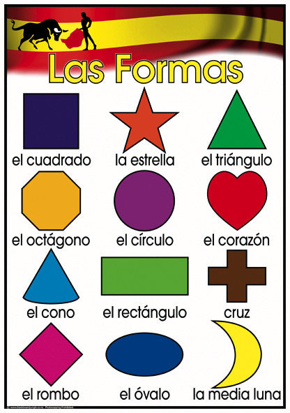 shapes in spanish online from ciudad 17