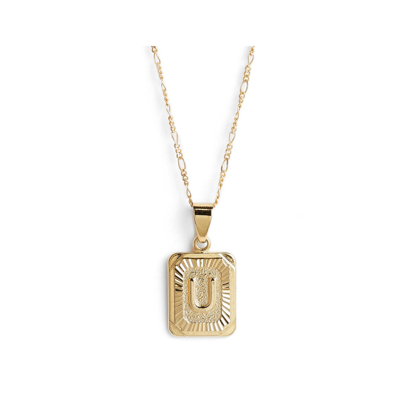 Gold Filled Initial Card 18'' Length - BRACHA product image