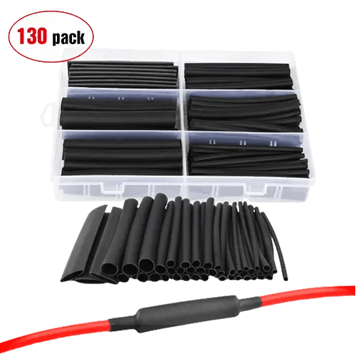 Accessories 130Pcs Heat Shrink Tubing Kit