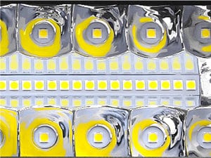 Nilight 22 Inch 480W 28800LM Triple Row Red Shell Spot Flood Led Light Bar | 16AWG Wire 5Pin Switch
