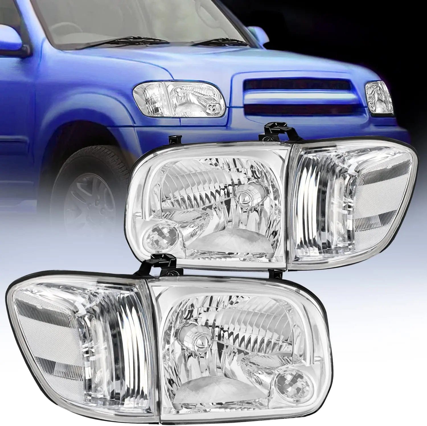 AUTOGINE Super Bright 6000K White LED Interior Light Bulbs Kit Package For 2000 2001 2002 2003 2004 2005 2006 Toyota Tundra + Install Tool