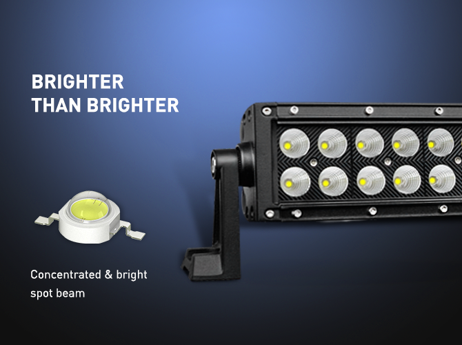 Nilight 52Inch 300W Curved LED Light Bar