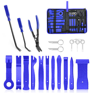 19 Pcs Auto Trim Removal Tool Set Blue set