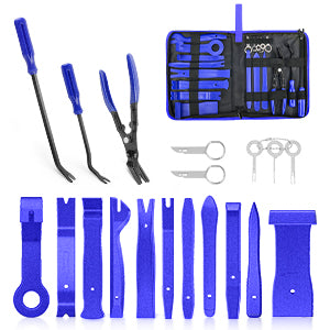 19 Pcs Auto Trim Removal Tool Set Blue save time