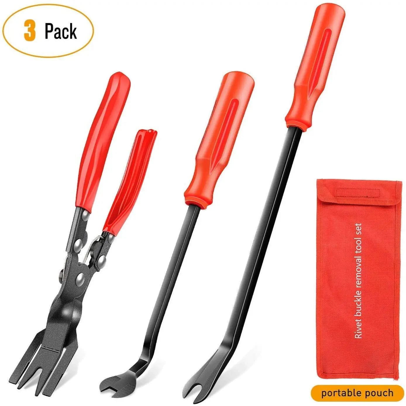 Fender 3 Pcs Clip Pliers Set Fastener Remover