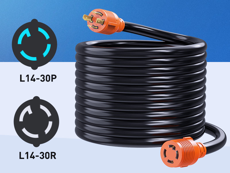 30Amp 25FT Generator Extension Cord