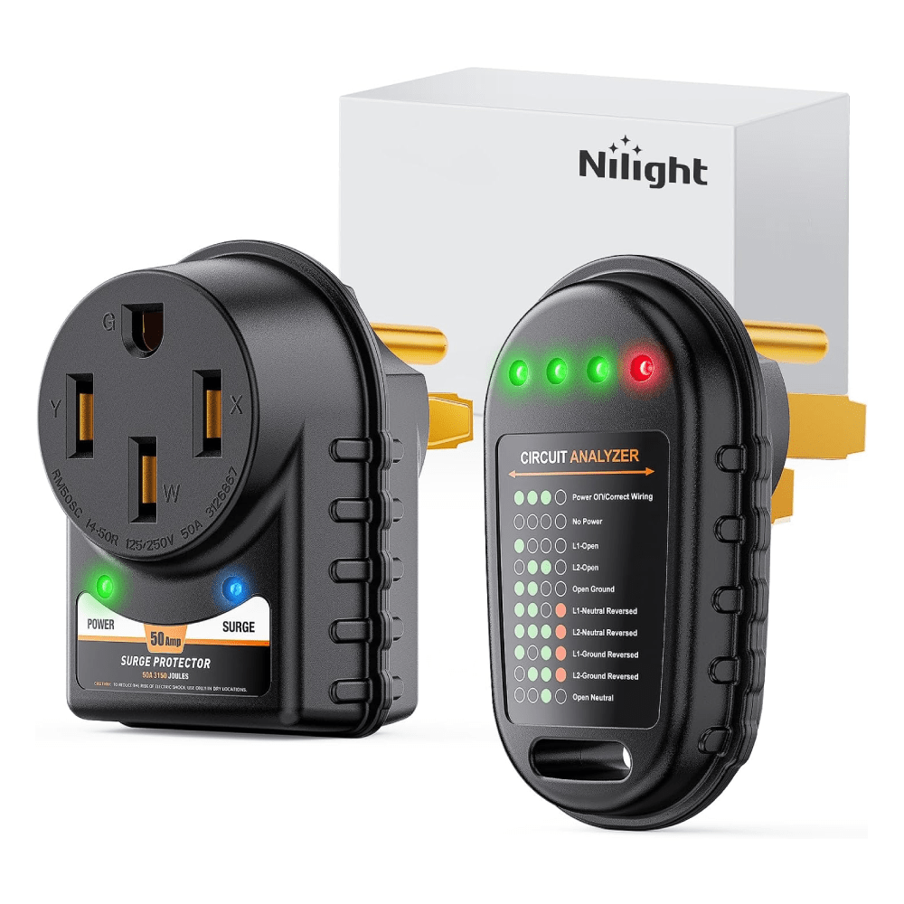 50Amp RV Surge Protector Circuit Tester Nilight