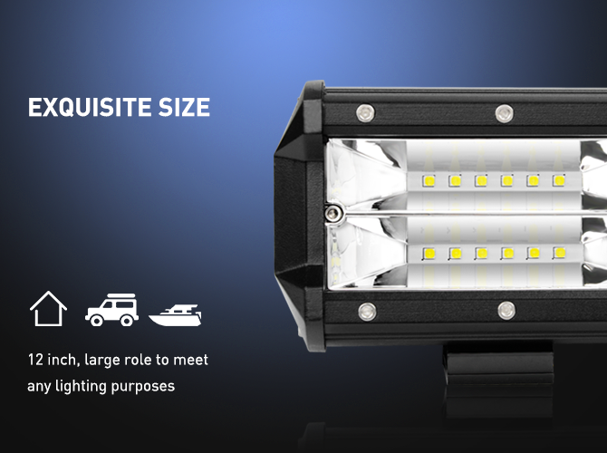 Nilight 180W Triple Row LED Light Bar