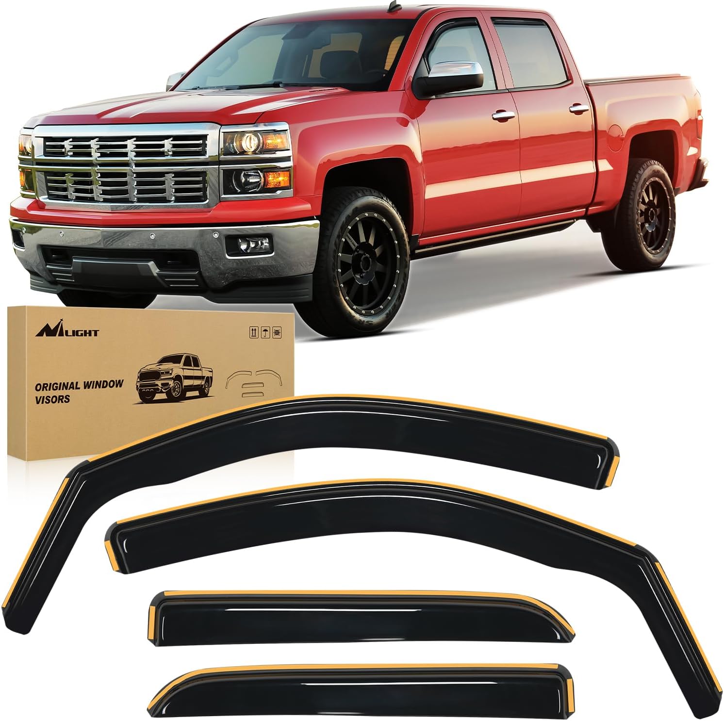 2014-2018 Chevy Silverado/GMC Sierra 1500 Crew Cab 2015-2019 Silverado –  Nilight