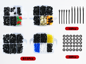 860 Pcs Car Push Retainer Clips Auto Fasteners Assortment kits