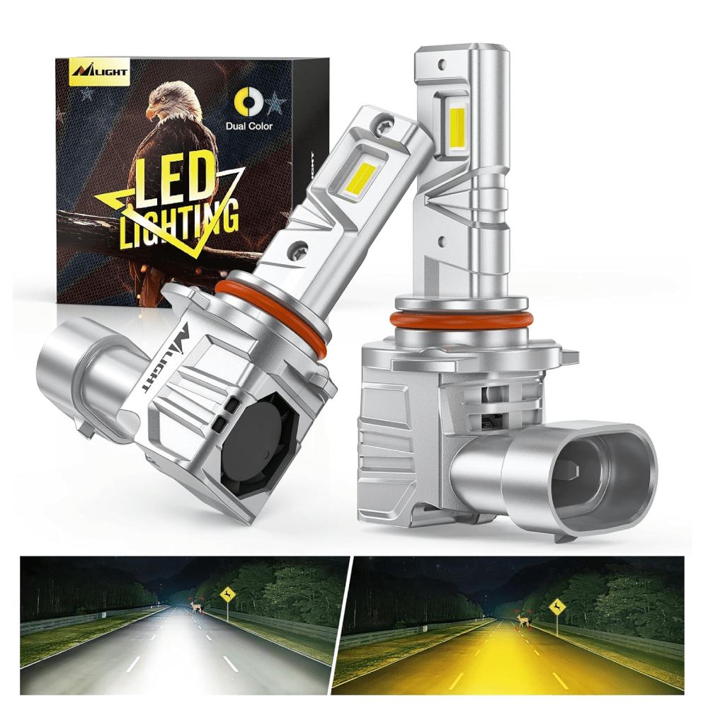 9005/HB3 Switchback LED Headlight Bulbs CS1 Series Nilight