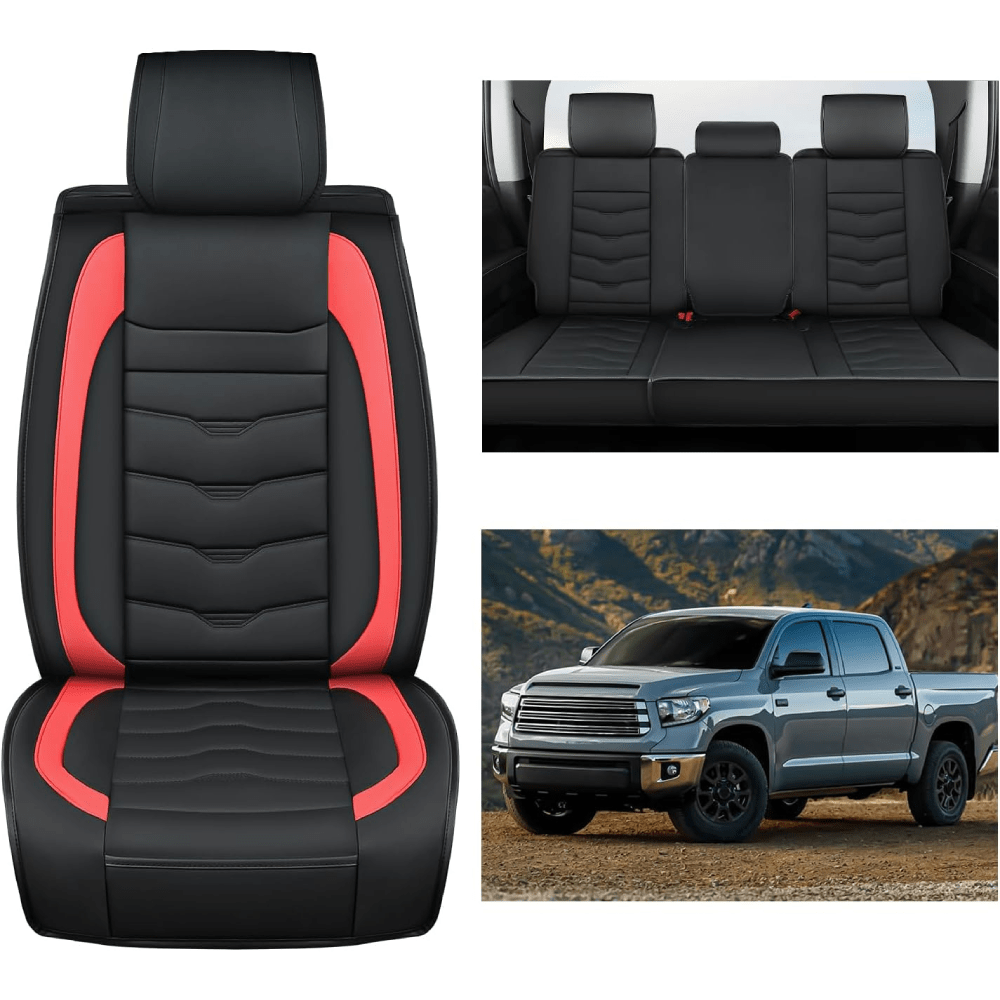 2008-2024 Toyota Tundra Double Cab CrewMax Cab Seat Covers Nilight