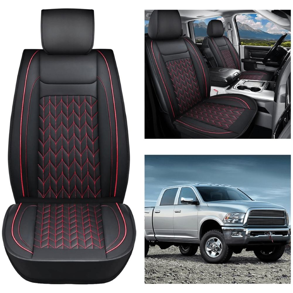 2009-2024 Dodge Ram 1500 2010-2024 Ram 2500 3500 Front Seat Covers Nilight