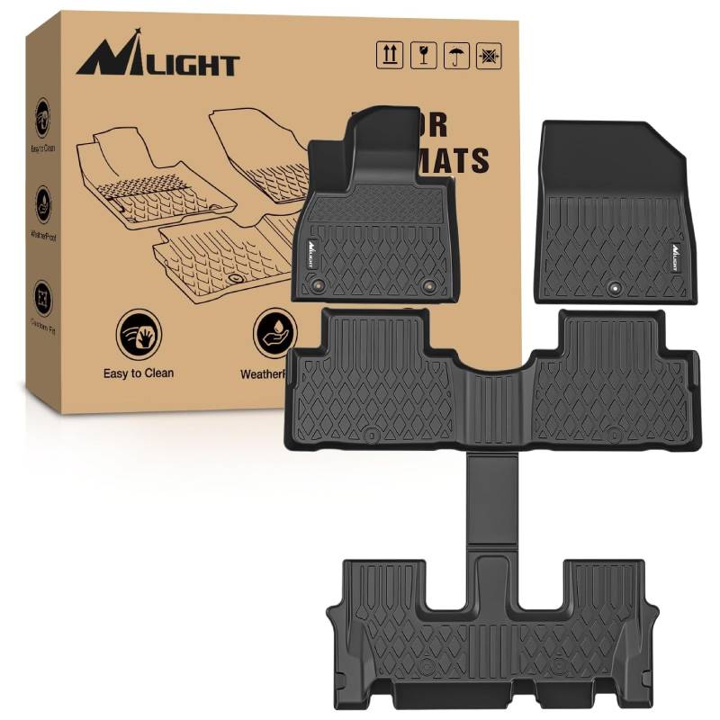 2020-2024 Hyundai Palisade TPE Floor Mats Nilight