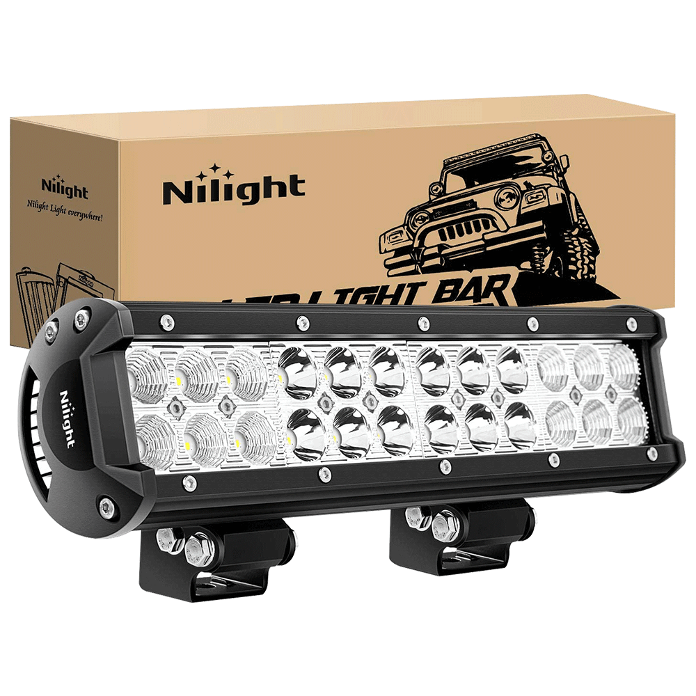  Nilight 12Inch 72W LED Light Bar