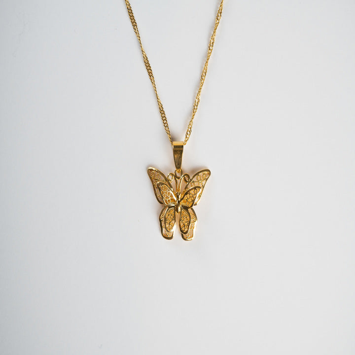 ENCHANTED BUTTERFLY NECKLACE – Sunflower Jewels