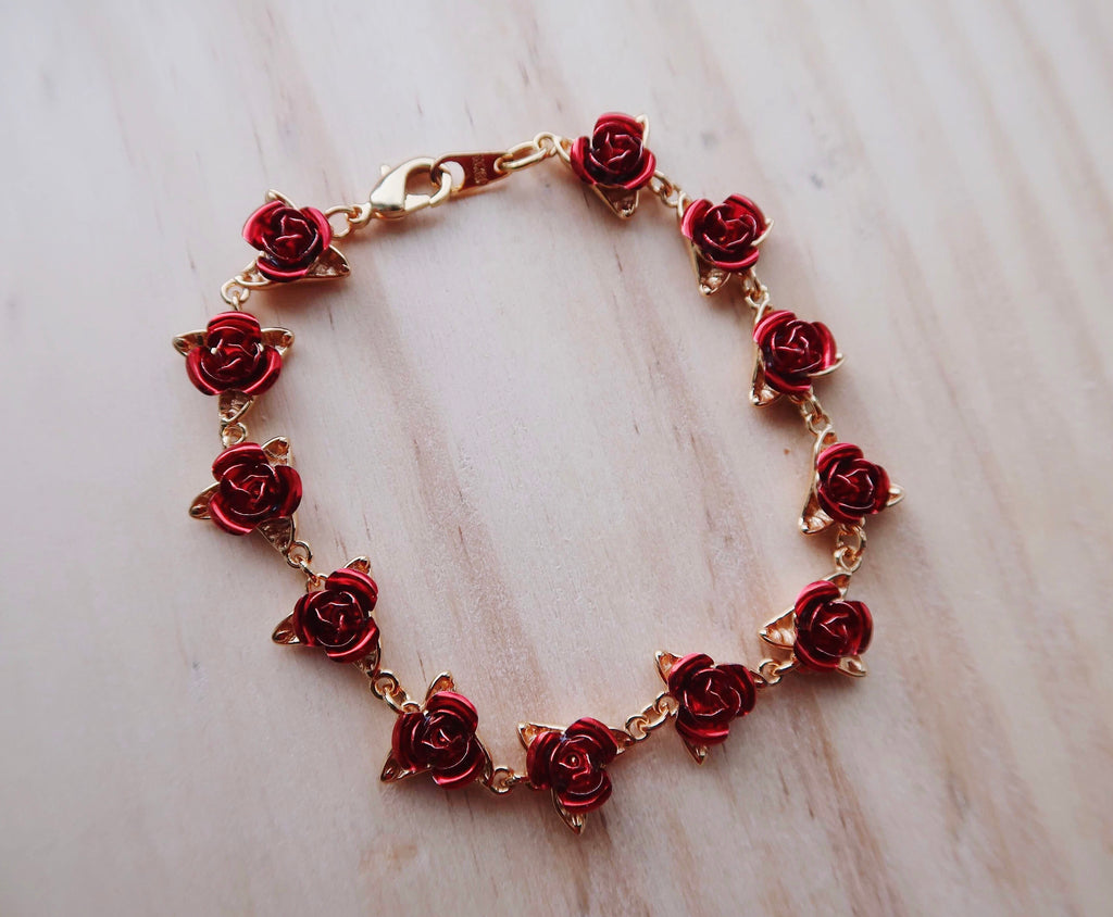 A Dozen Roses Bracelet – Sunflower Jewels