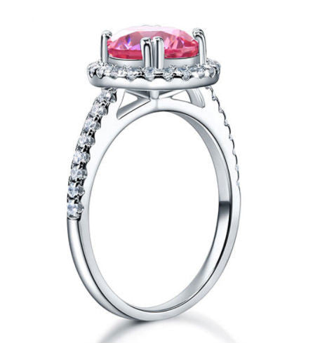 Pink Promise Ring – Sunflower Jewels