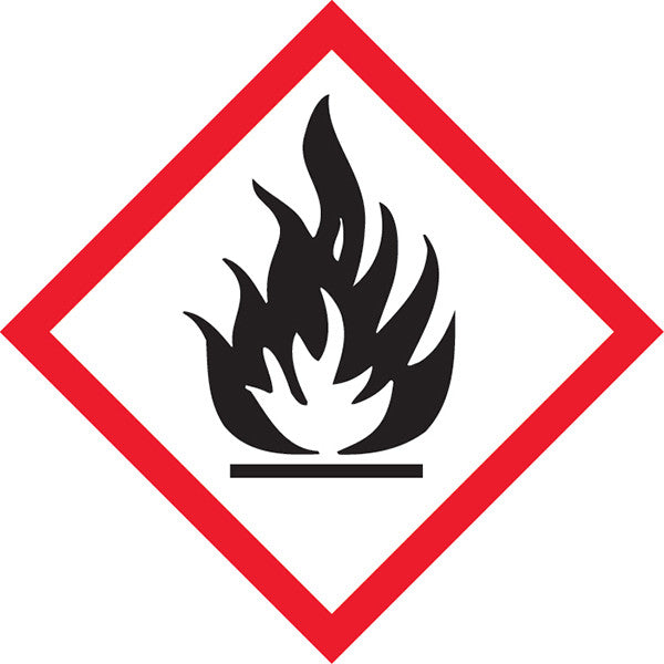 ghs flammable labels slicker stickers