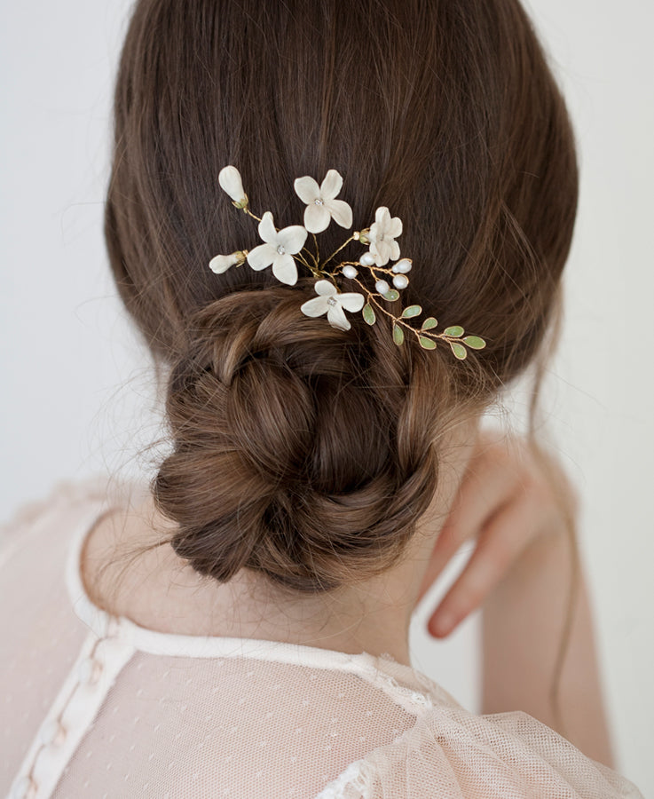 Stephanotis Flower Hair Pin