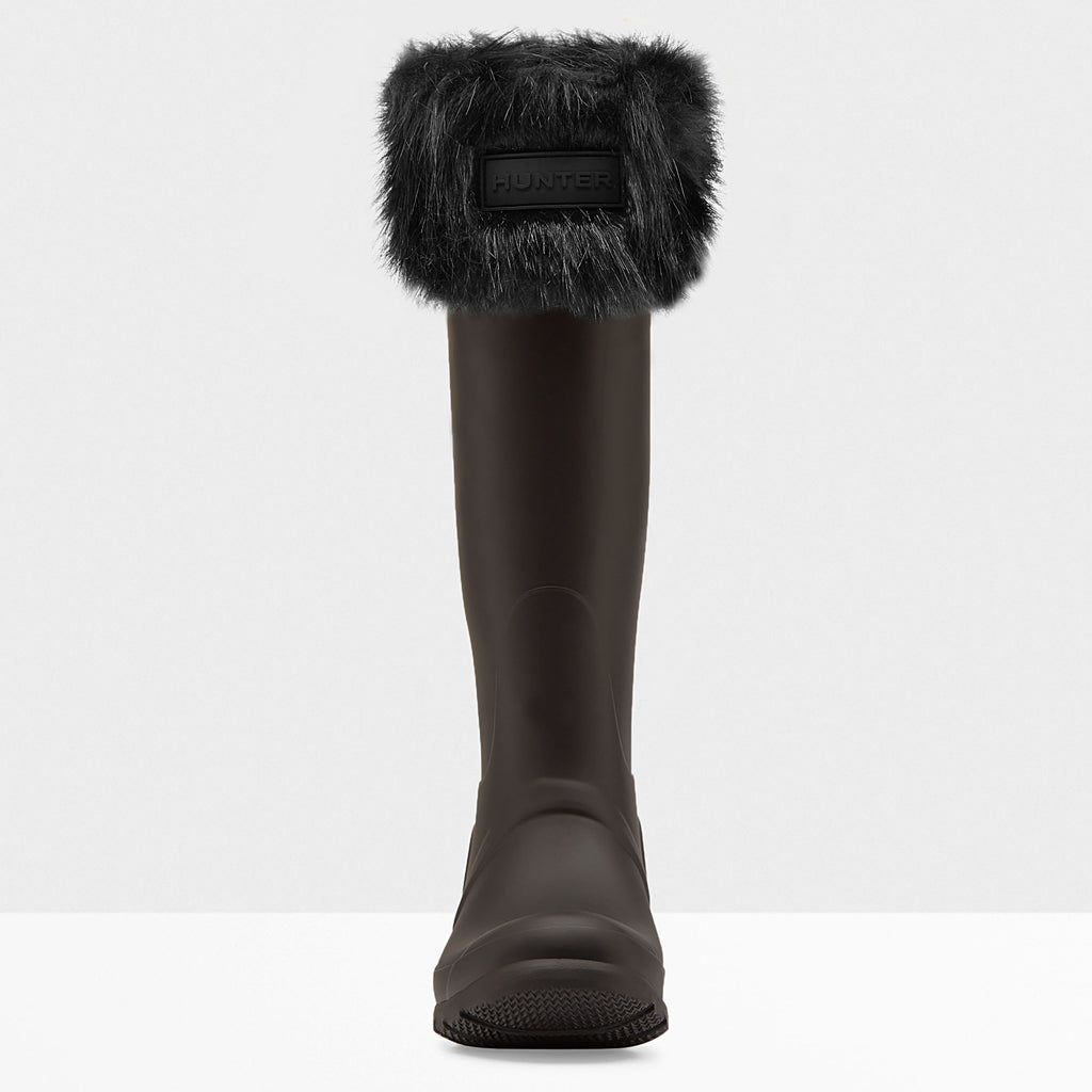 welly socks with fur tops