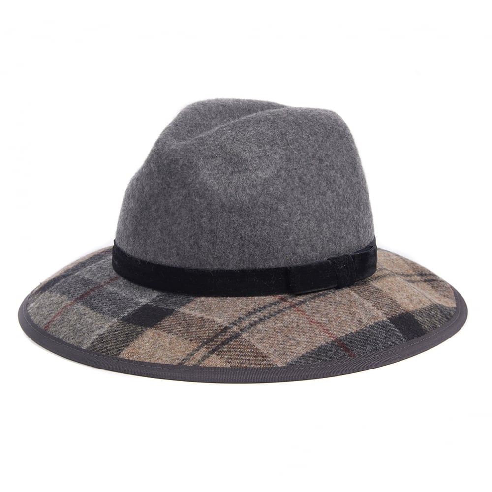 barbour fedora hat womens