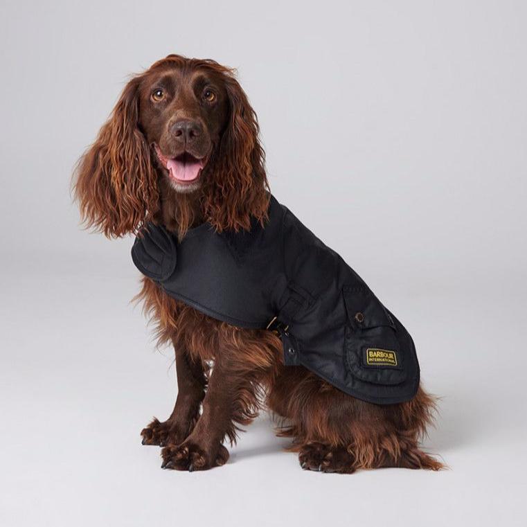 Barbour | Wax Dog Coat | Black | Pets 