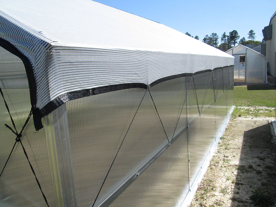 Riverstone White Knitted Shade Cloth Greenhouse Emporium