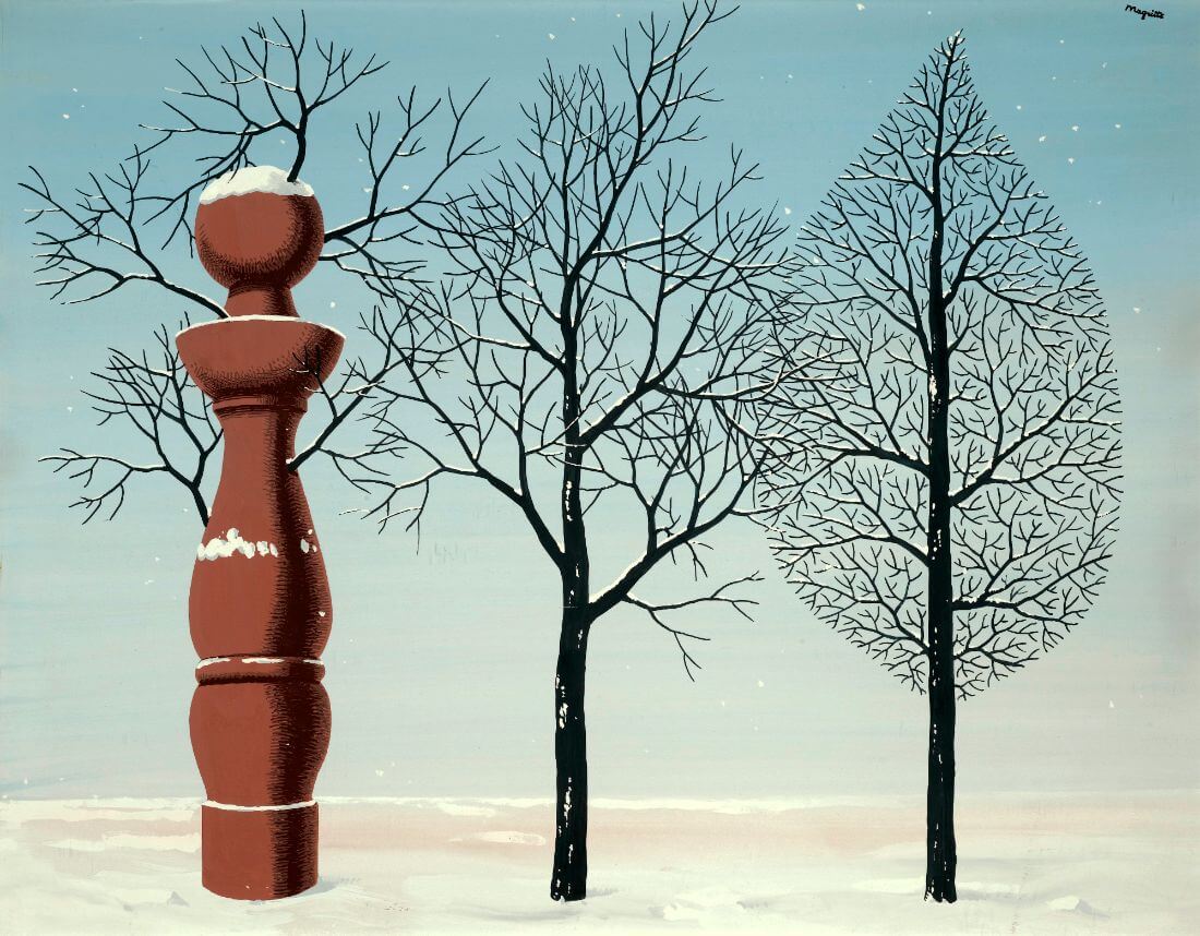 New Years (Les Nouvelles années)– René Magritte Painting ...
