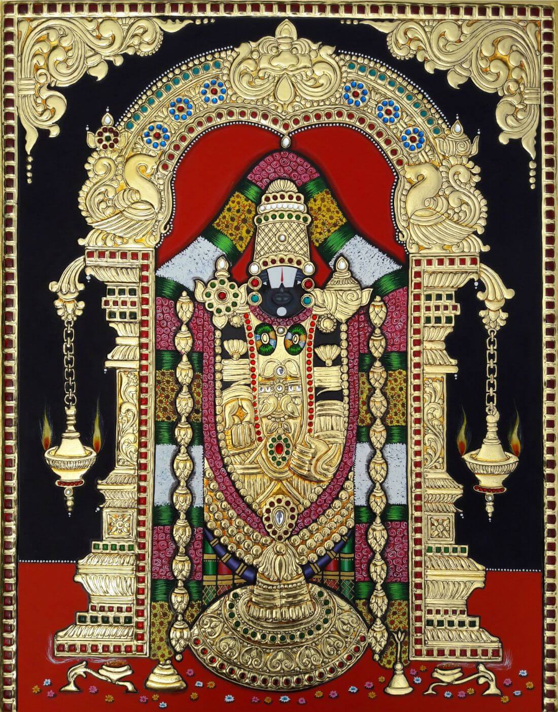 Tirupati Balaji - Art Prints by Jai | Buy Posters, Frames, Canvas ...