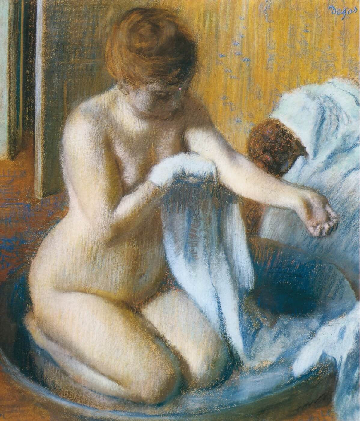 Degas after the bath v ideas