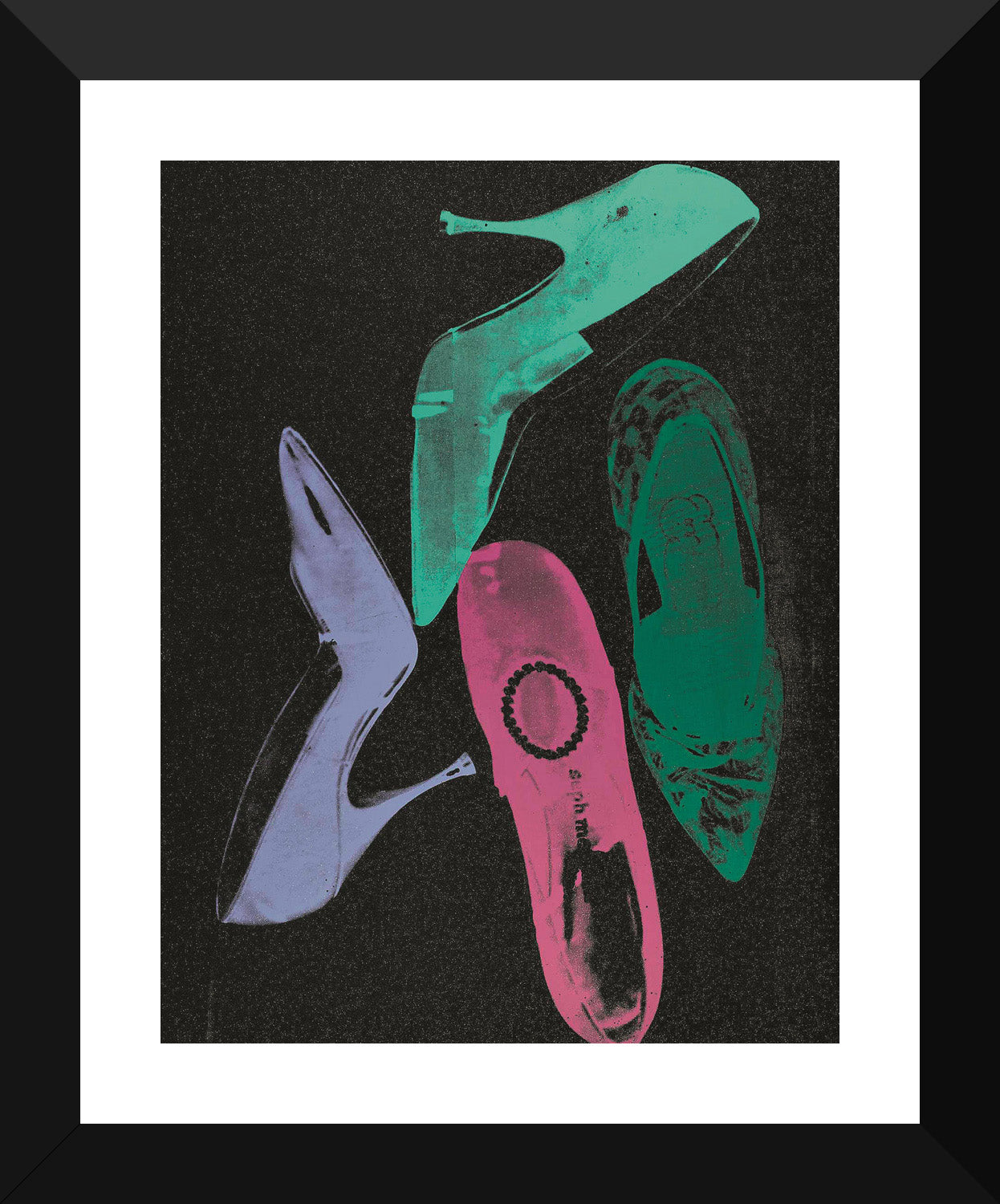Set Of 3 Andy Warhol - Diamond Dust Shoes - Framed Digital Art Print (12x9)  by Andy Warhol | Buy Posters, Frames, Canvas & Digital Art Prints | Small,  Compact, Medium and Large Variants