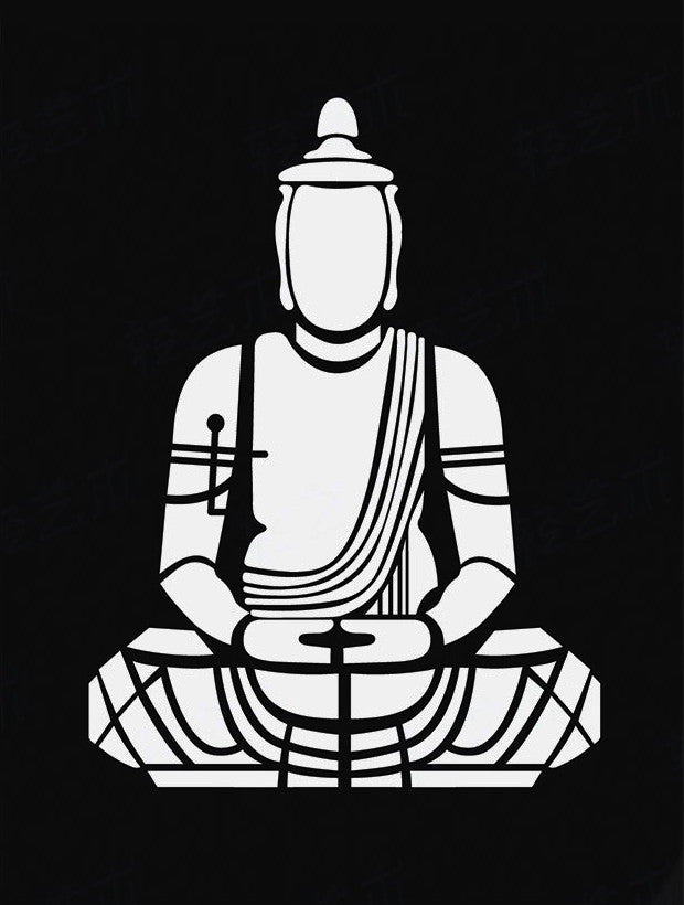 Black And White Buddha Art Framed Prints By Sina Irani Buy Posters Frames Canvas Digital Art Prints Small Compact Medium And Large Variants