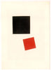 Kazimir Malevich - Black Square And Red Square, 1915 - Life Size Posters
