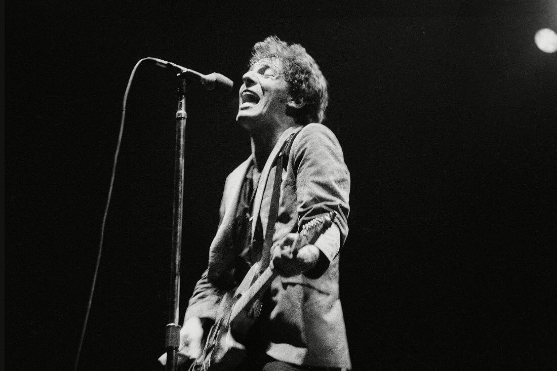 Presentator voorspelling Veilig Bruce Springsteen - Live in Concert 1975 - Rock Music Vintage Concert Poster  - Framed Prints by Jerry | Buy Posters, Frames, Canvas & Digital Art Prints  | Small, Compact, Medium and Large Variants