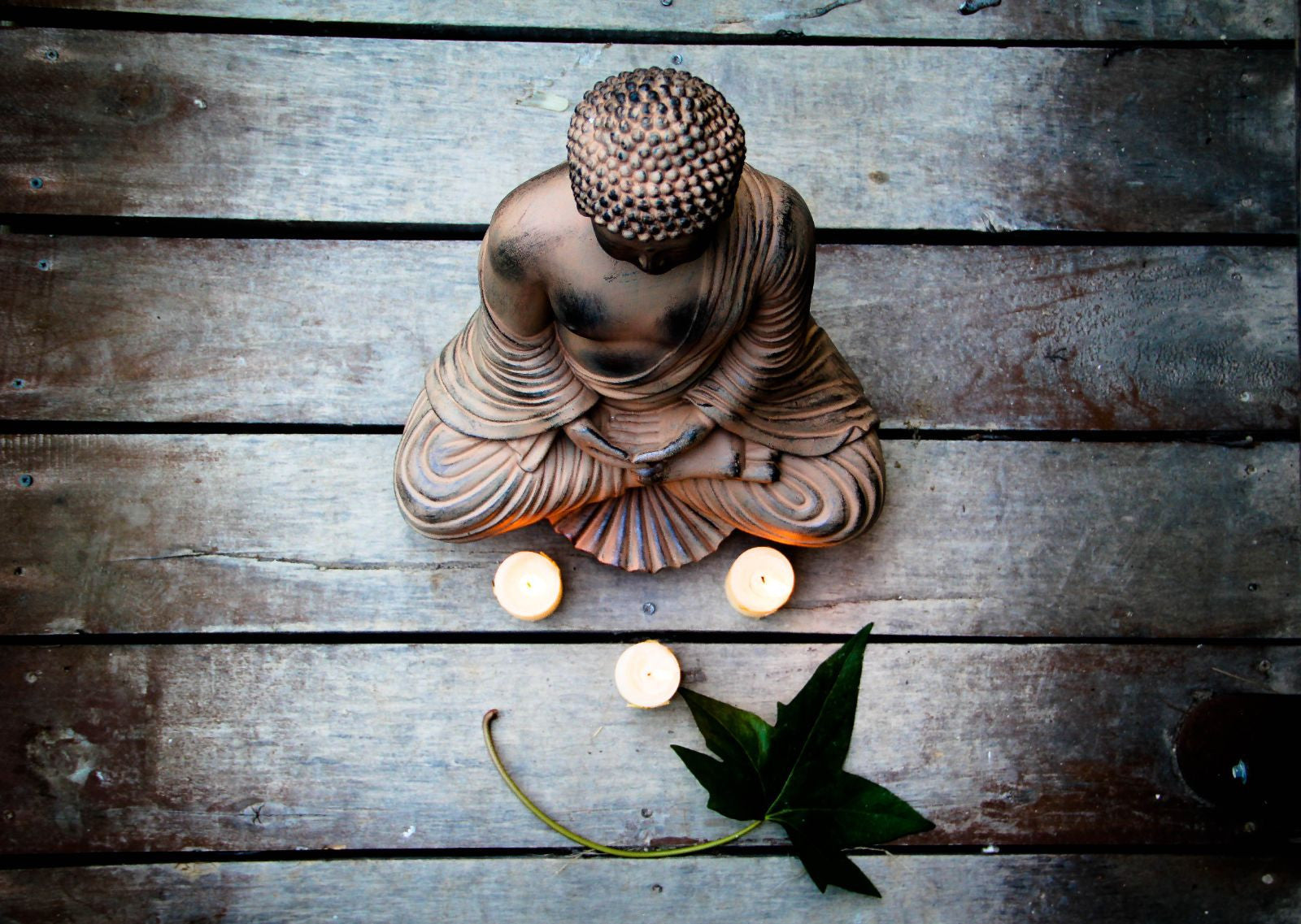Meditating Lord Buddha feature 3D Wallpaper