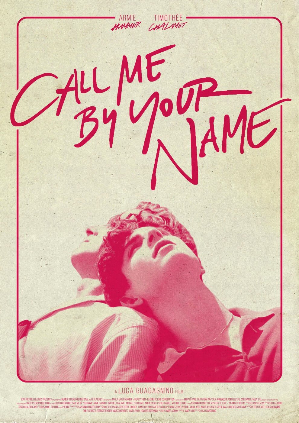 Call Me By Your Name Tallenge Hollywood Movie Retro Style Poster Art Prints By Tallenge Store Buy Posters Frames Canvas Digital Art Prints Small Compact Medium And Large Variants