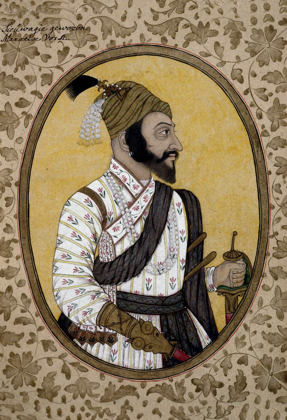 Chhatrapati Shivaji Raje Bhosale - Portrait In British Museum ...