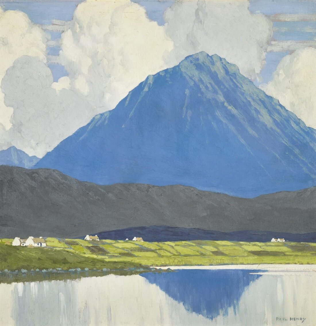 Clare Island From Achill - Paul Henry RHA - Irish Master ...